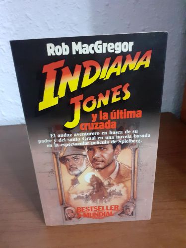 Portada del libro de Indiana Jones y la última cruzada