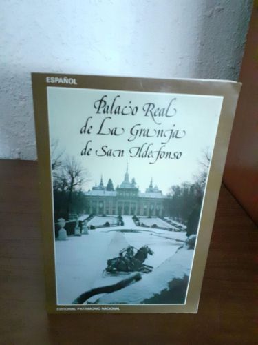 Portada del libro de Palacio Real de La Granja de San Ildefonso