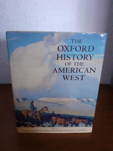 Portada del libro de The Oxford History of the American West