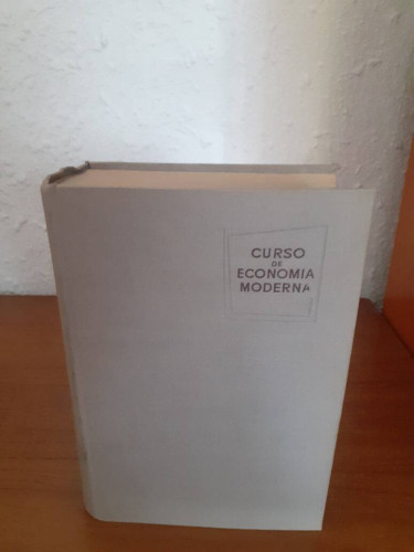 Portada del libro de CURSO DE ECONOMIA MODERNA