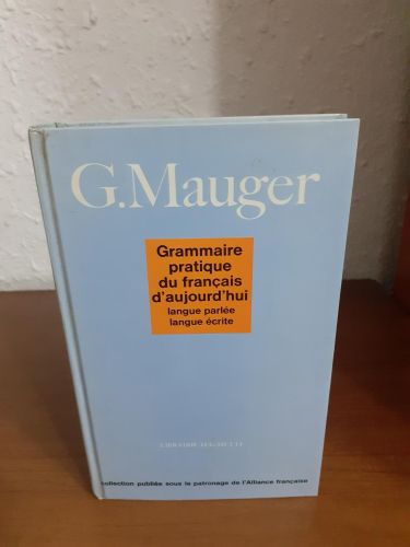 Portada del libro de GRAMMAIRE PRATIQUE DU FRANCAIS D AUJOURD HUI