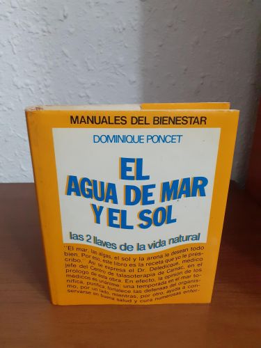 Portada del libro de El Agua de Mar y el Sol, las 2 llaves de la vida natural