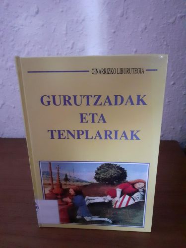Portada del libro de Gurutzadak eta tenplariak