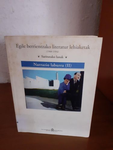 Portada del libro de Narrazio laburra (II)