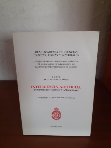Portada del libro de Curso de conferencias sobre inteligencia artificial