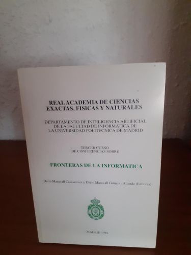 Portada del libro de Tercer Curso de Conferencias sobre Fronteras de la Informática