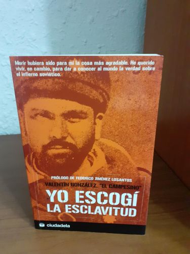 Portada del libro de Yo escogí la esclavitud