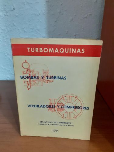 Portada del libro de Turbomáquinas bombas y turbinas ventiladores y comprensores