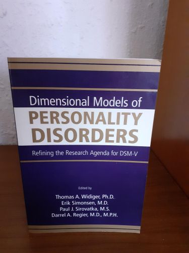 Portada del libro de Dimensional Models of Personality Disorders: Refining the Research Agenda for DSM-V