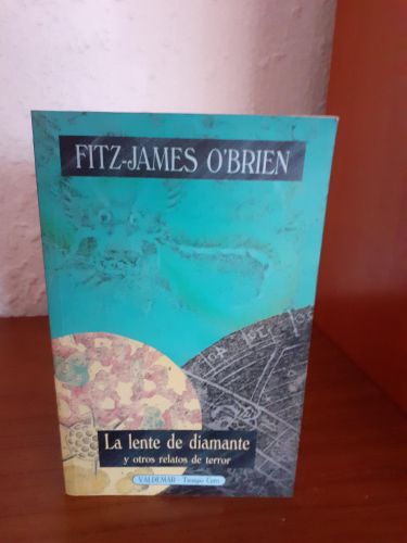 Portada del libro de La Lente del Diamante y otros relatos de terror
