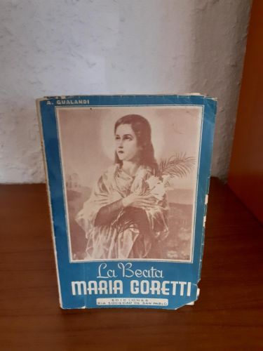 Portada del libro de La beata María Goretti