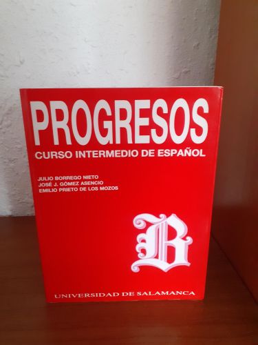 Portada del libro de Progresos. Curso intermedio de Español