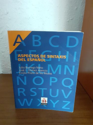 Portada del libro de Aspectos De Sintaxis Del Español