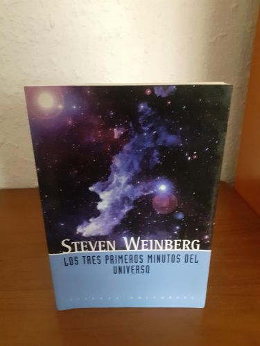 Portada del libro de Los tres primeros minutos del universo