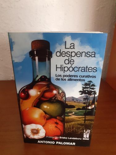 Portada del libro de La despensa de Hipócrates. Los poderes curativos de los alimentos
