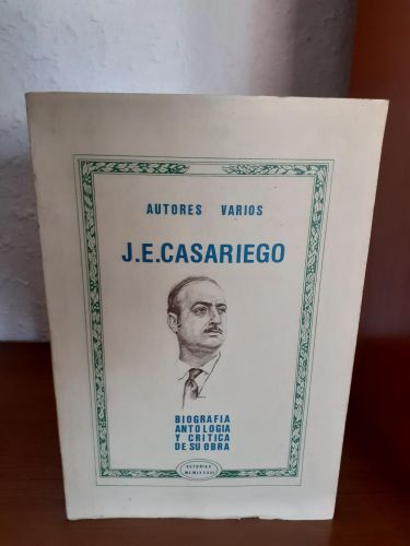 Portada del libro de J. E. Casariego Biografía antología y crítica de su obra