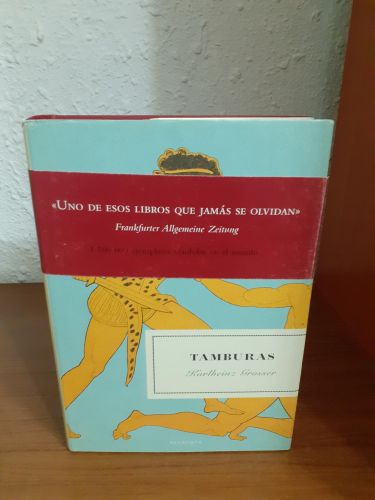 Portada del libro de Tamburas, el griego