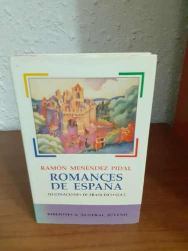 Portada del libro de Romances de España