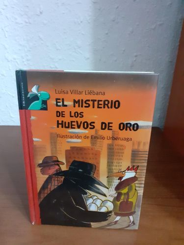 Portada del libro de El misterio de los huevos de oro