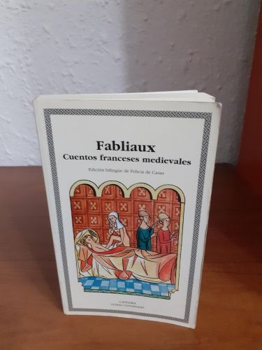 Portada del libro de FABLIAUX CUENTOS FRANCESES MEDIEVALES