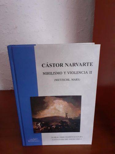 Portada del libro de Nihilismo y violencia II (Nietzsche, Marx)