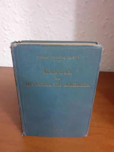 Portada del libro de Manual de historia de América
