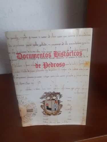 Portada del libro de Documentos históricos de Pedroso