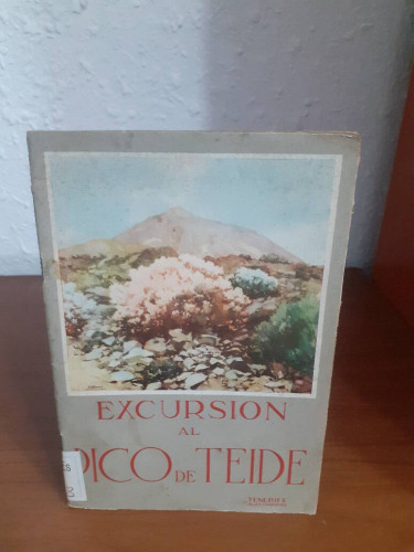 Portada del libro de EXCURSION AL PICO DE TEIDE