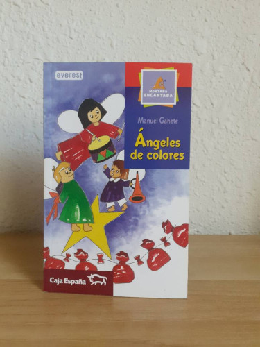 Portada del libro de ANGELES DE COLORES