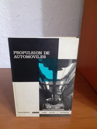 Portada del libro de Propulsión de automóviles