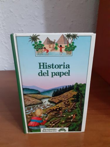Portada del libro de Historia del papel