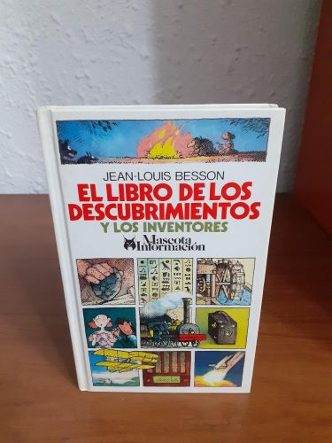 Portada del libro de El libro de los descubrimientos y Ios inventores