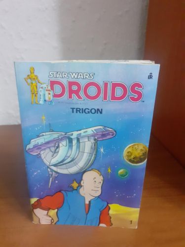 Portada del libro de Star wars Droids Trigon