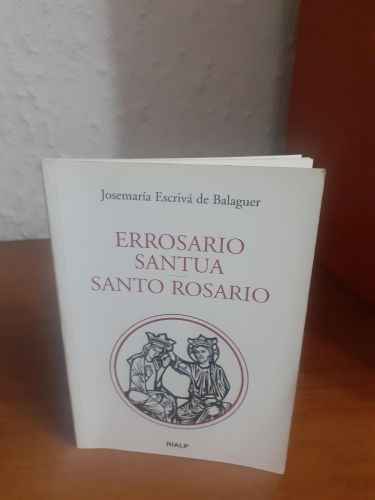 Portada del libro de Errosario Santua / Santo Rosario