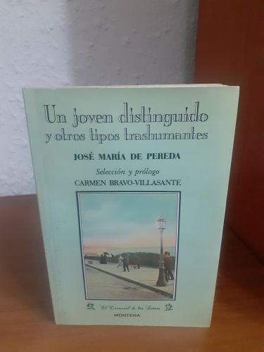 Portada del libro de Un joven distinguido y otros tipos transhumantes