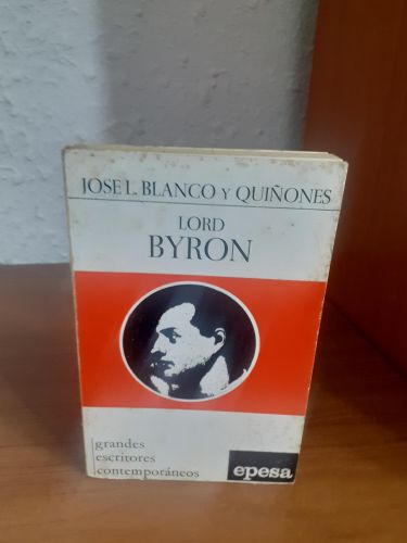 Portada del libro de Lord Byron