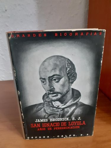 Portada del libro de San Ignacio de Loyola, años de peregrinación