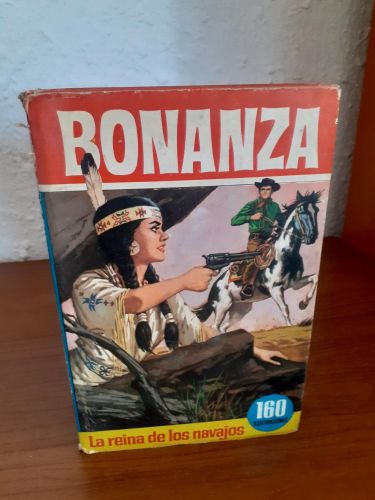 Portada del libro de Bonanza en la reina de los navajos