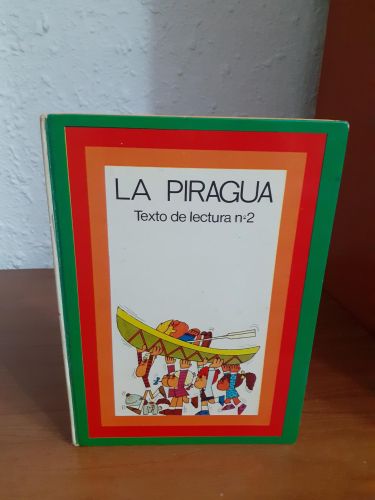 Portada del libro de La piragua texto de lectura nº2