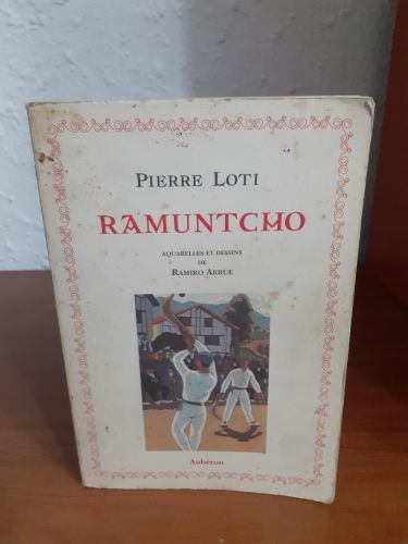 Portada del libro de Ramuntcho
