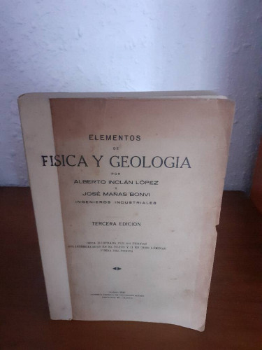 Portada del libro de ELEMENTOS DE FISICA Y GEOLOGIA