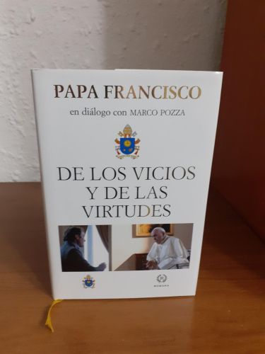 Portada del libro de DE LOS VICIOS Y DE LAS VIRTUDES, en diálogo con Marco Pozza