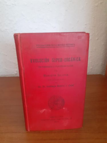 Portada del libro de Evolución super-orgánica (la naturaleza y el problema social)