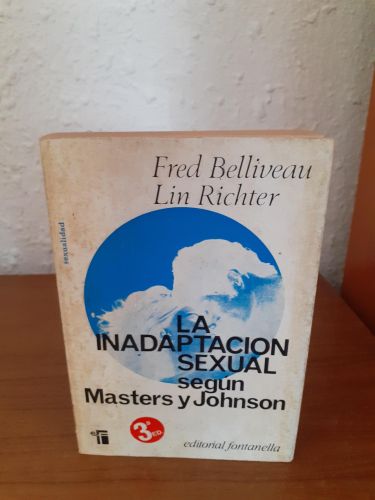 Portada del libro de Inadaptación sexual según Masters y Johnson, la
