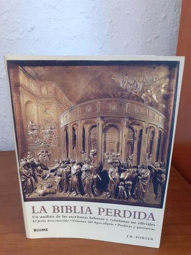Portada del libro de La biblia perdida