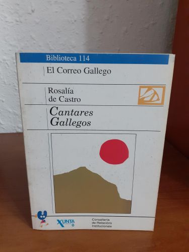 Portada del libro de Cantares gallegos