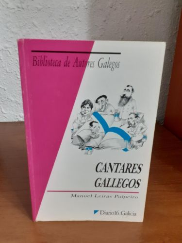 Portada del libro de Cantares gallegos