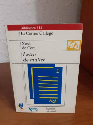 Portada del libro de Letra de muller