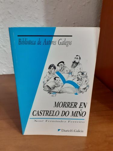 Portada del libro de Morrer en Castrelo do Miño