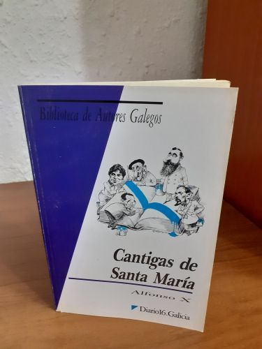 Portada del libro de Cantigas de Santa María